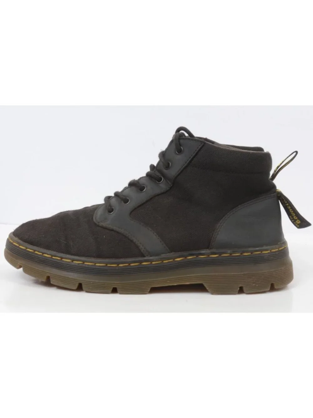 Dr. Martens Bonny Boots Men's 10 Women's 11 Black AirWair Nylon Leather Combat